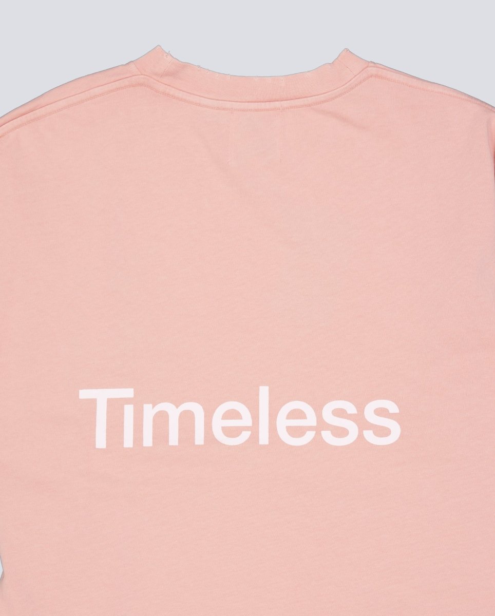 Camiseta We Are Not Friends Timeless Boxy Rosa Unisex