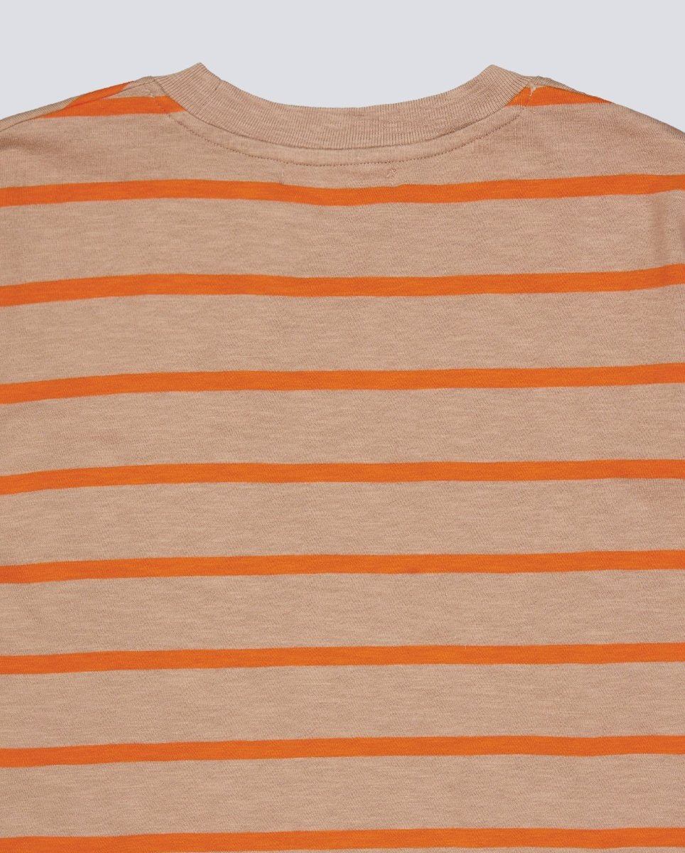 Camiseta Edmmond Studios Flame Stripes Marrón Unisex