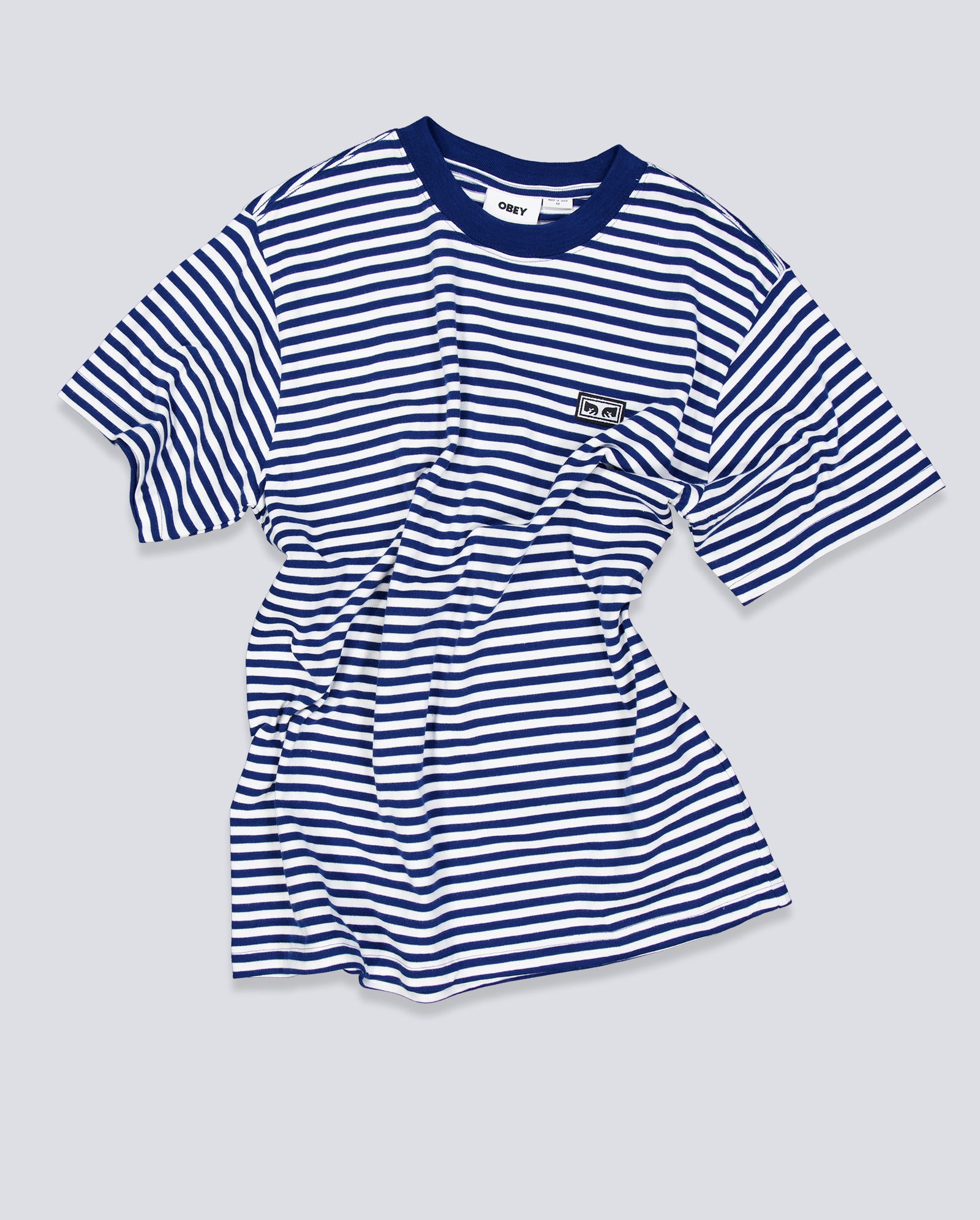 Camiseta Obey Established Works Eyes Azul Unisex