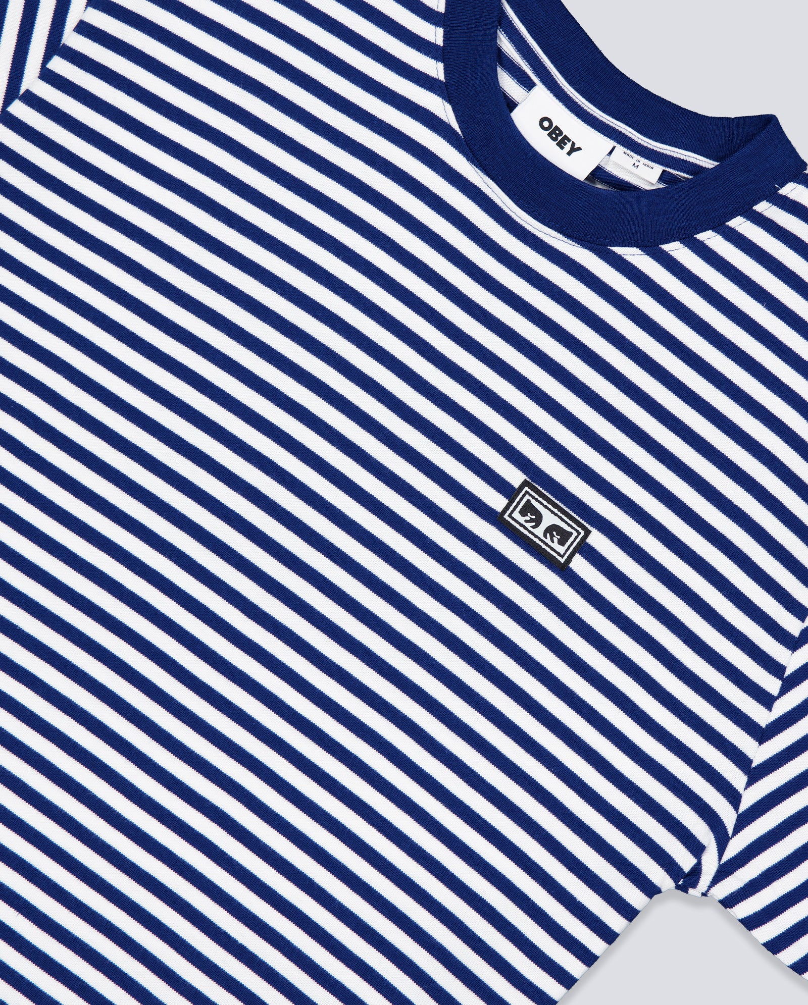 Camiseta Obey Established Works Eyes Azul Unisex