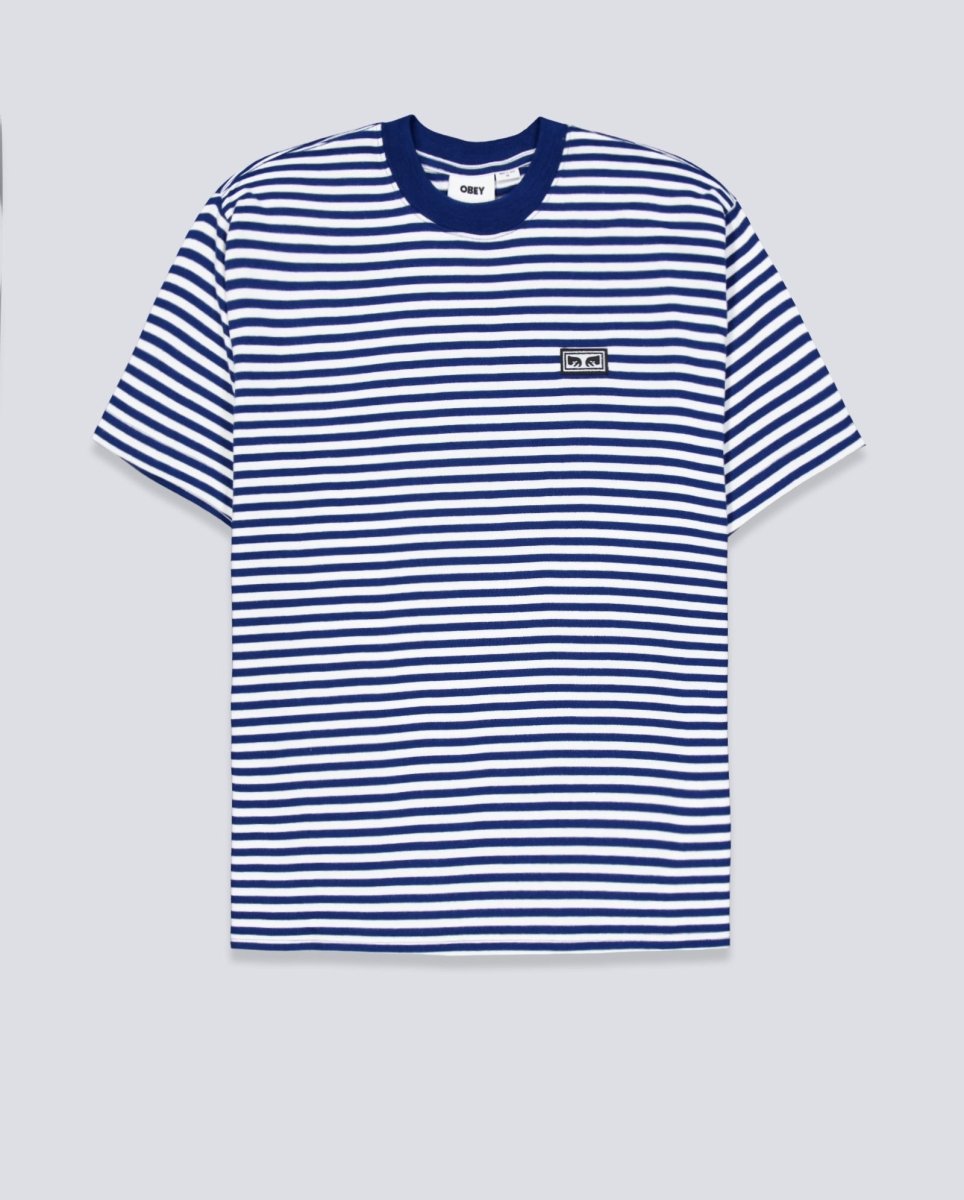 Camiseta Obey Established Works Eyes Azul Unisex