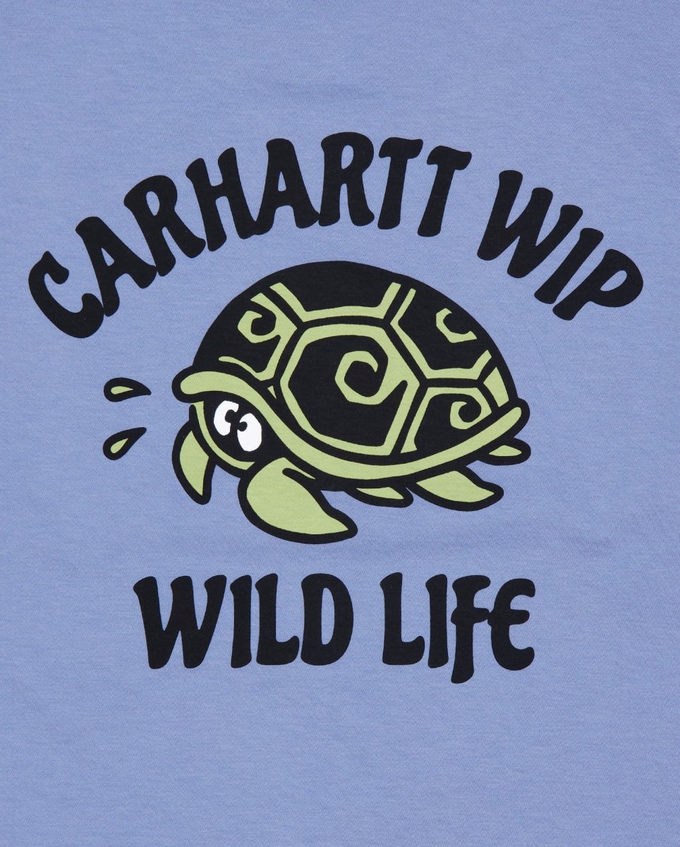 Camiseta Carhartt WIP S/S Wild Life Azul Unisex