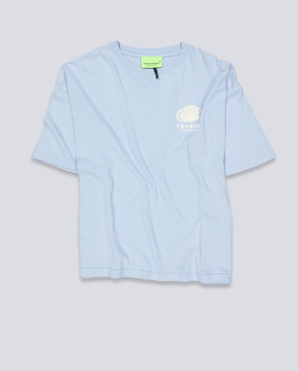 Camiseta New Amsterdam Surf Association Corporate Logo Azul Unisex