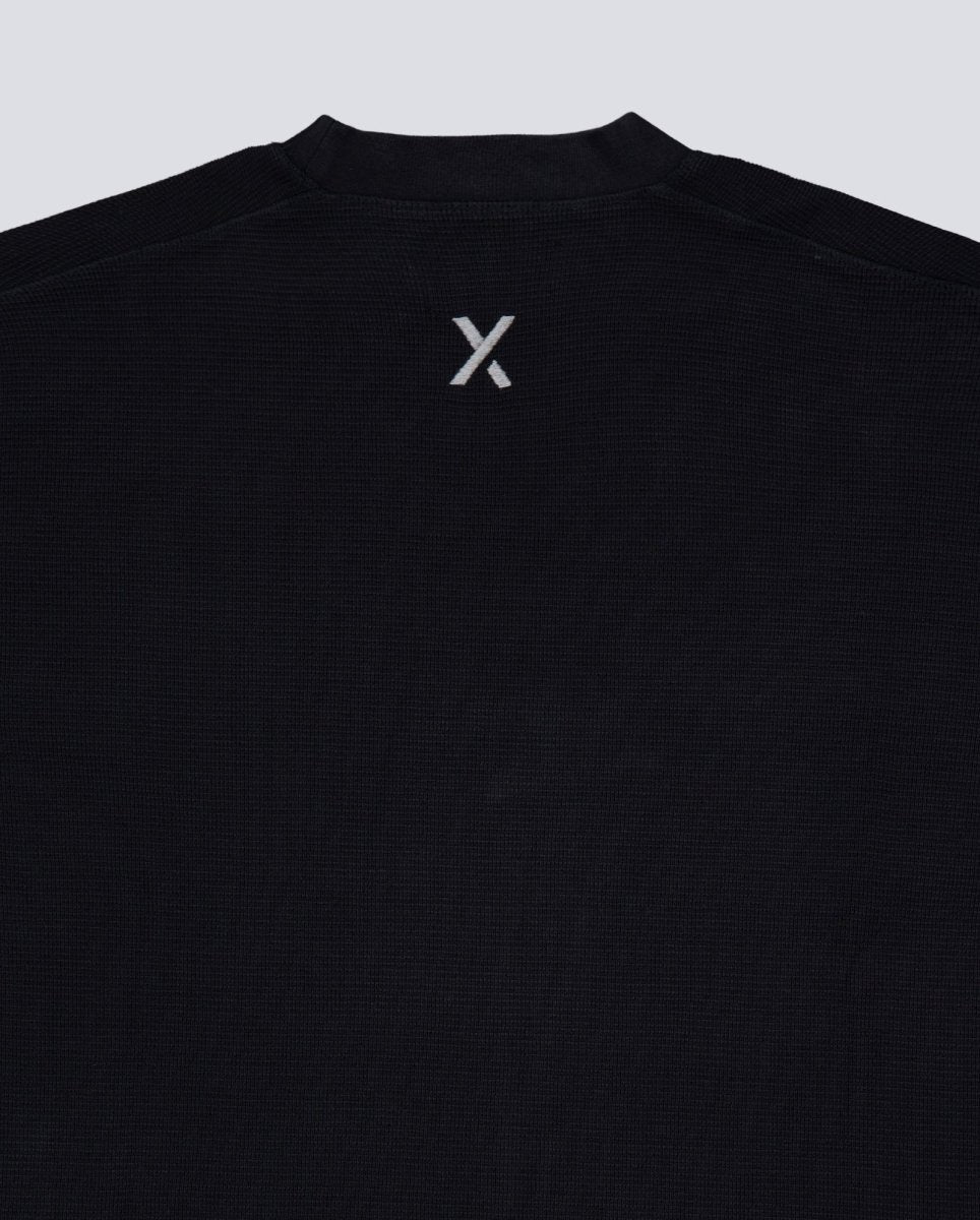 Camiseta Manga Larga Yuxus Vanguard Waffle Gris Unisex