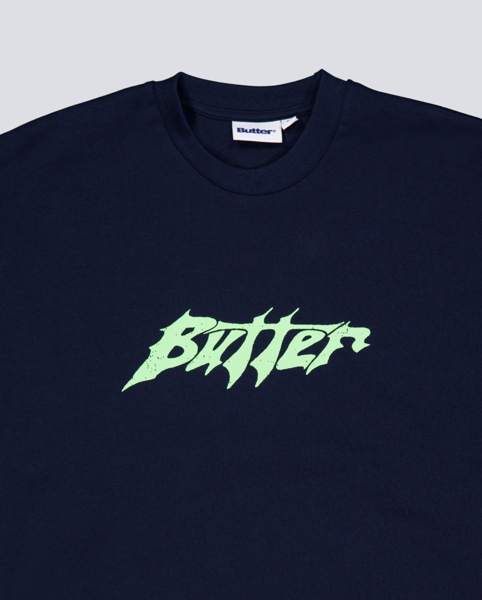 Camiseta Butter Goods Amplify Azul Unisex