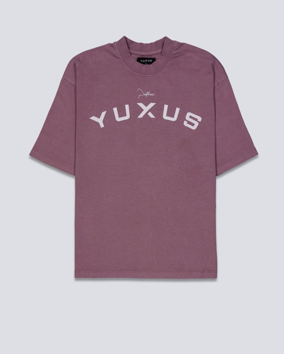 Camiseta Yuxus Grape Patterns Granate Unisex