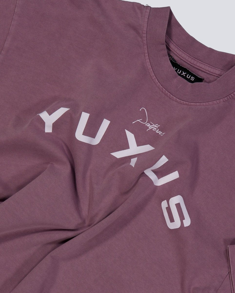 Camiseta Yuxus Grape Patterns Granate Unisex