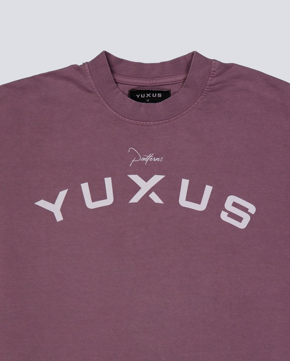 Camiseta Yuxus Grape Patterns Granate Unisex