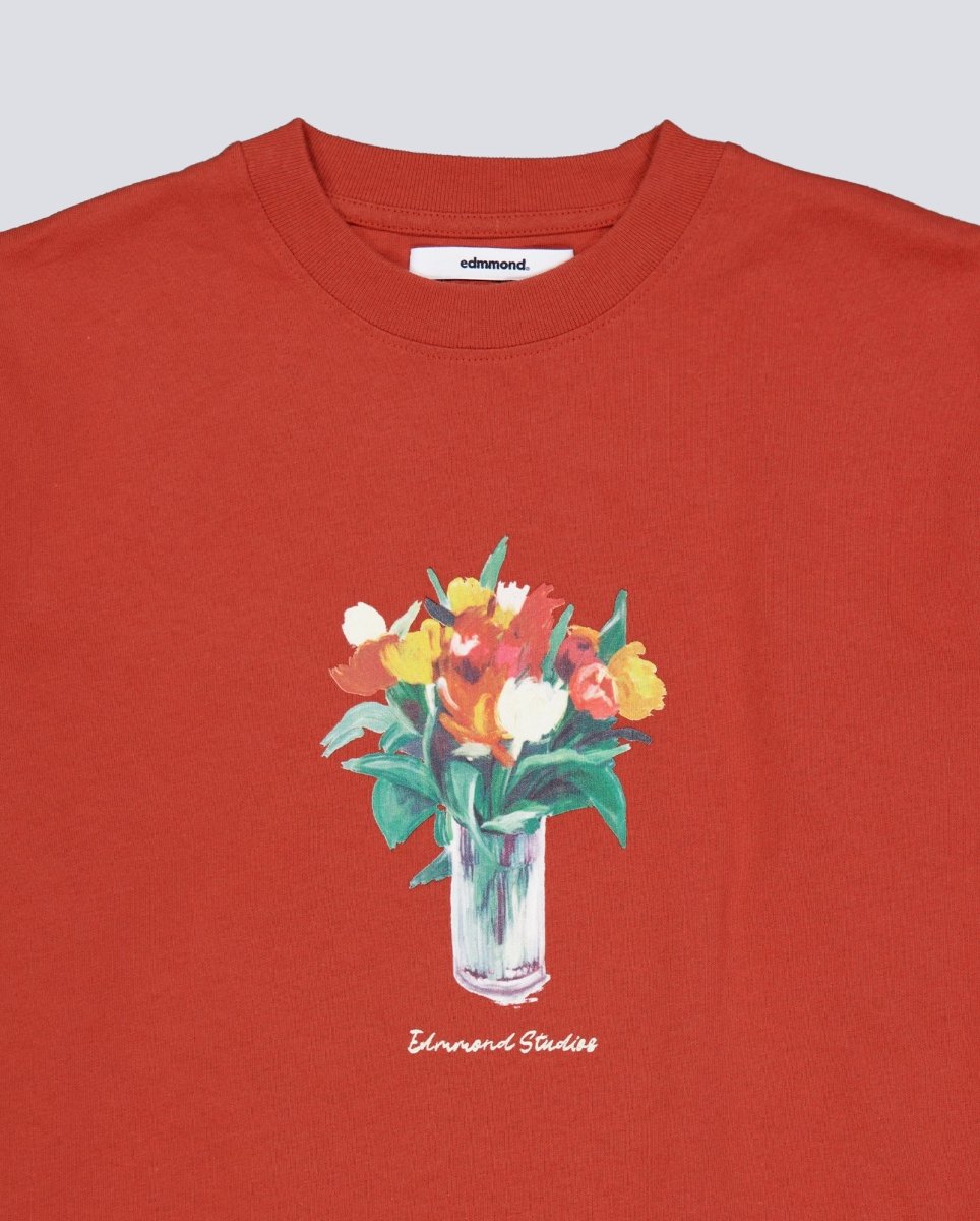 Camiseta Edmmond Studios Lush Rojo Unisex
