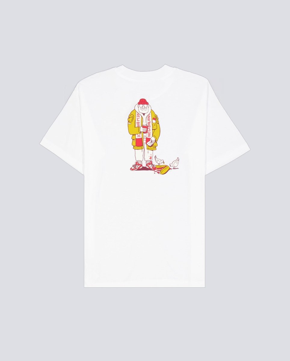 Camiseta New Balance Spectator Blanca Hombre