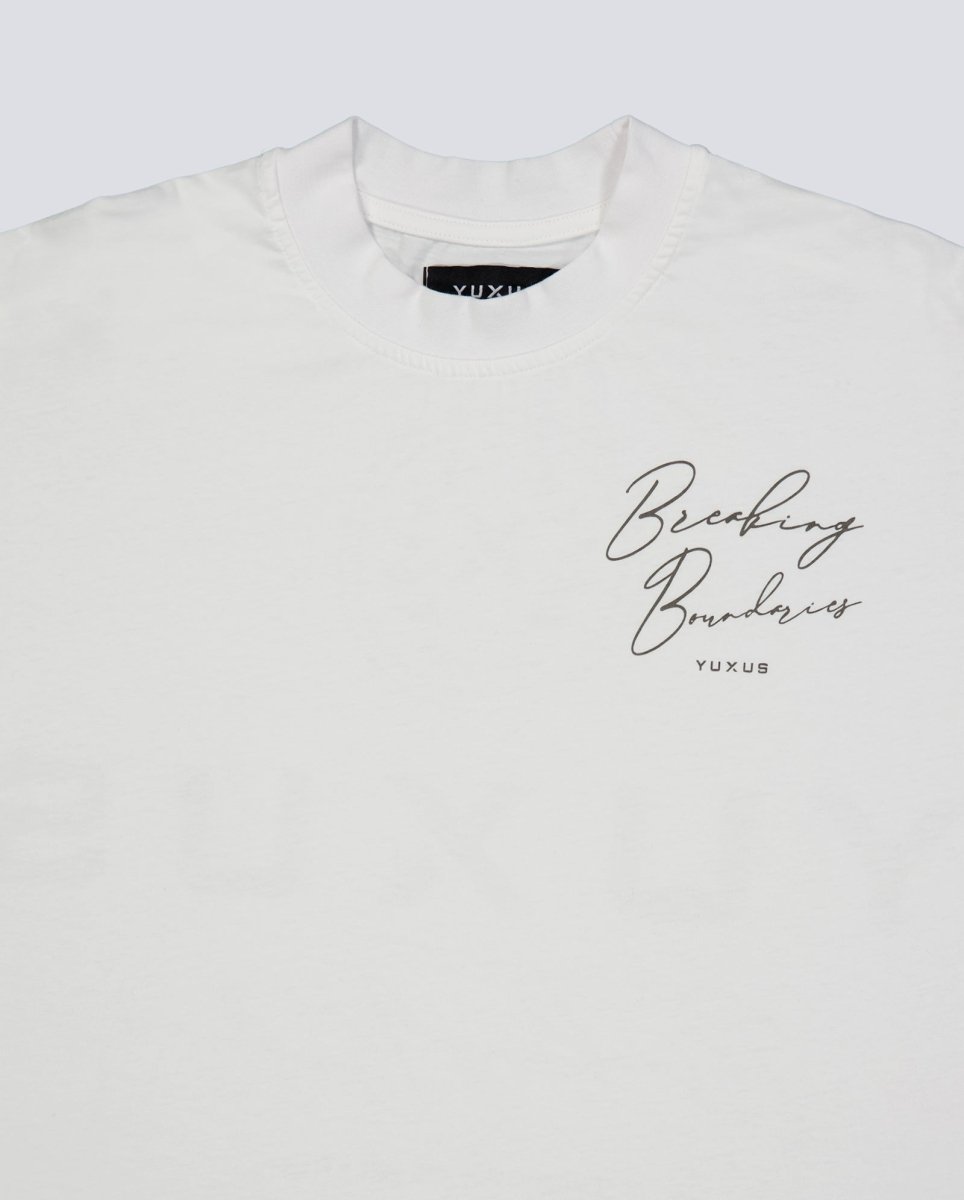 Camiseta Yuxus Hammer Azure Blanco Unisex