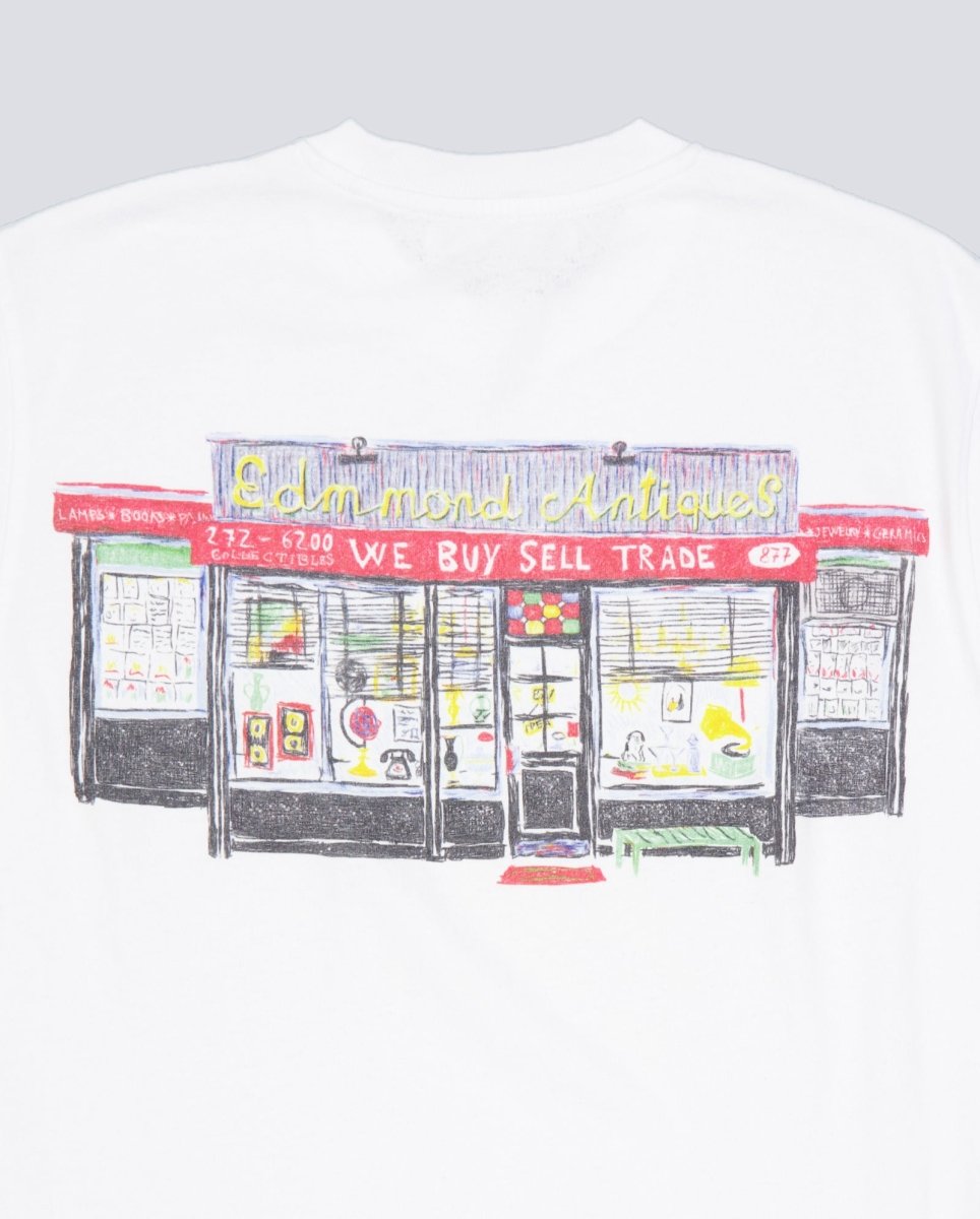 Camiseta Edmmond Studios Antiques Blanco Unisex