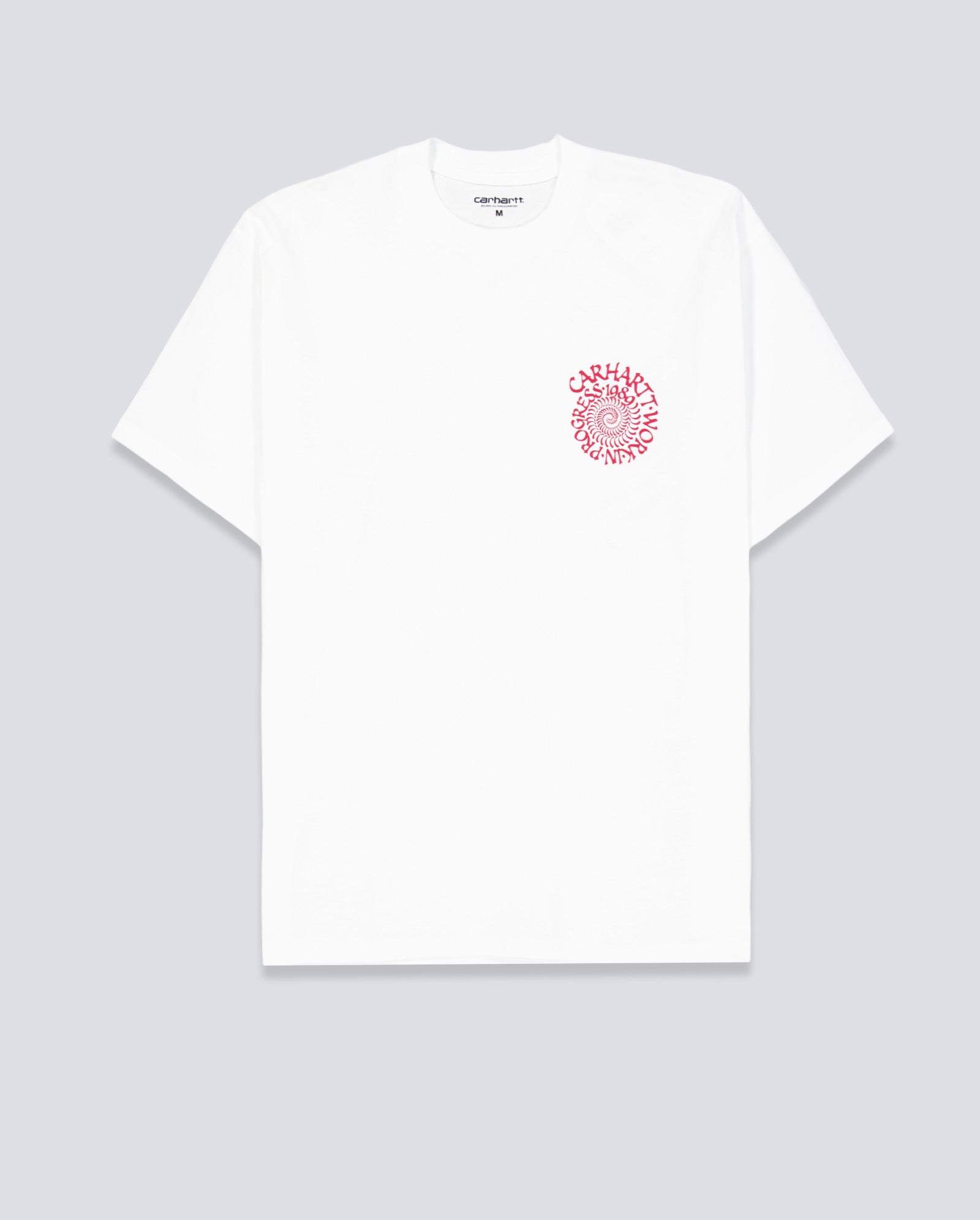 Camiseta Carhart Wip Spirals T-Shirt Blanco Unisex