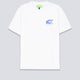 Camiseta New Amsterdam Beach Sign Tee Blanco y Azul Unisex