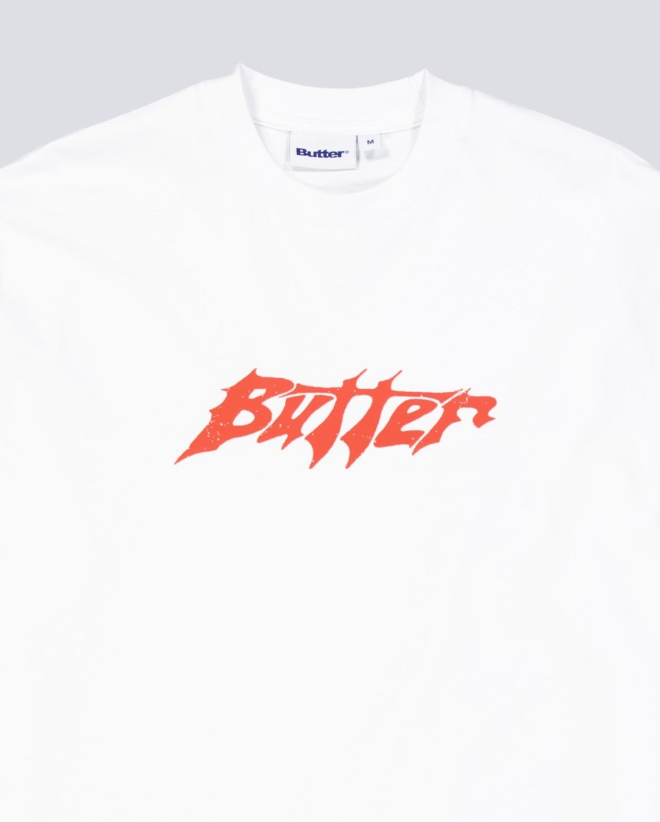 Camiseta Butter Goods Amplify Blanca Unisex
