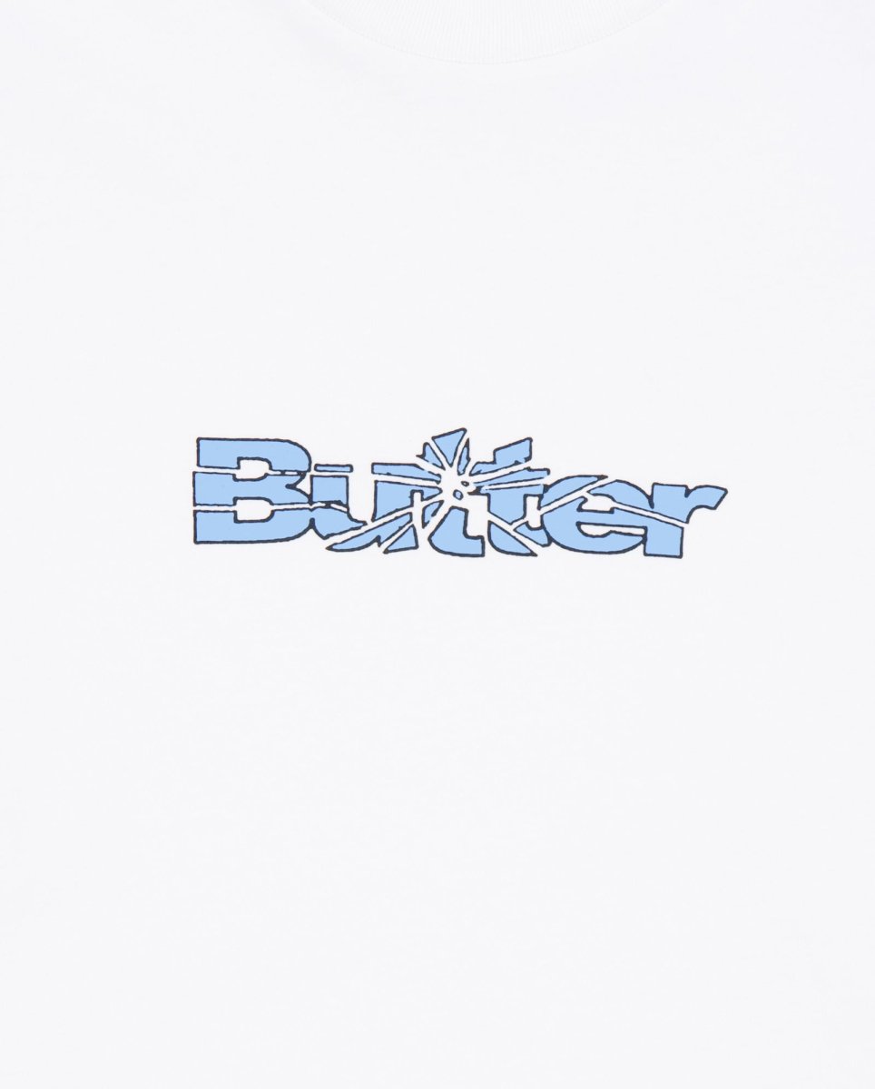Camiseta Butter Goods Smasehd Logo Blanca Unisex
