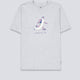Camiseta New Balance Bearded Runner Gris Unisex
