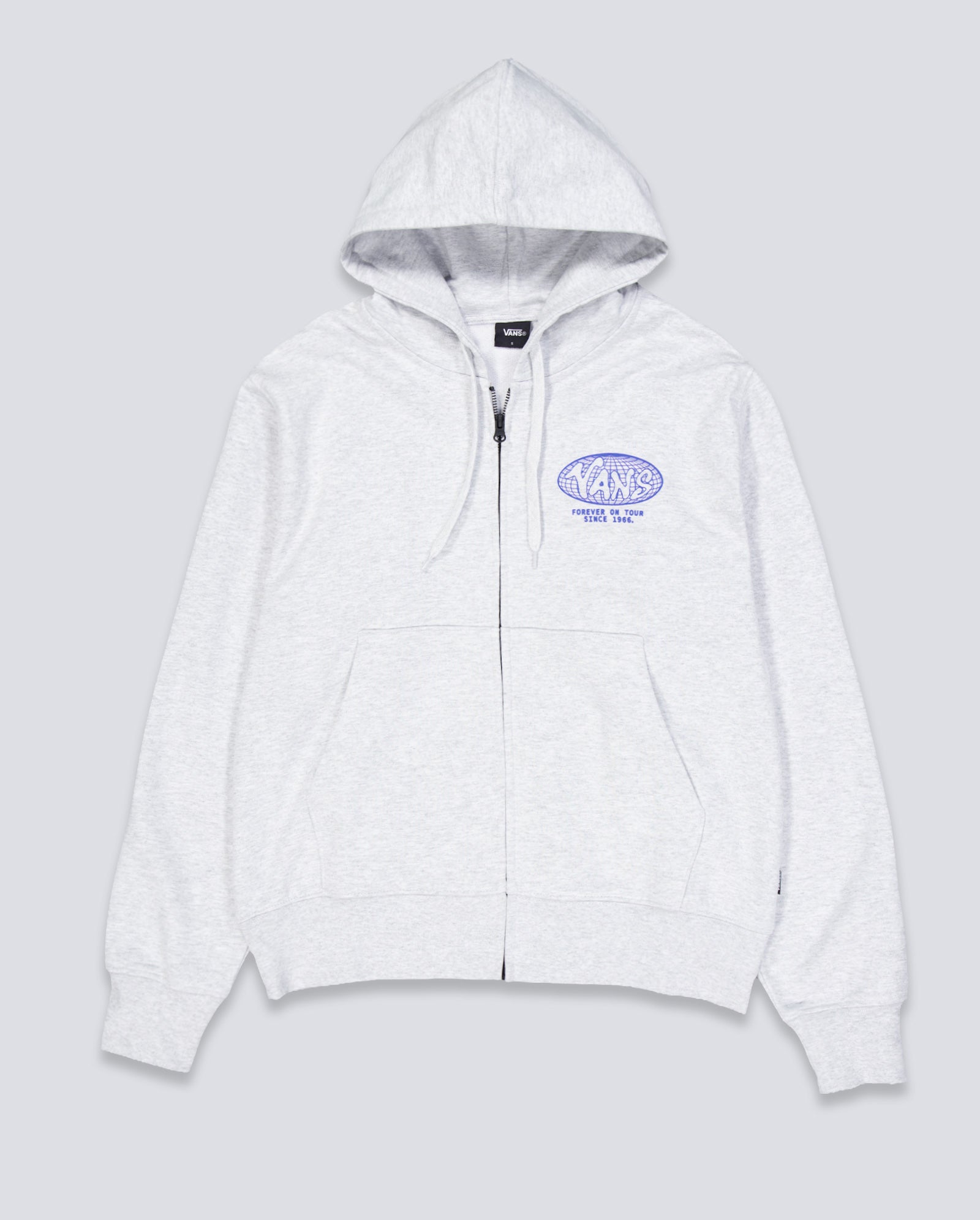 Sudadera con Capucha Vans World Tour Loose Gris Unisex