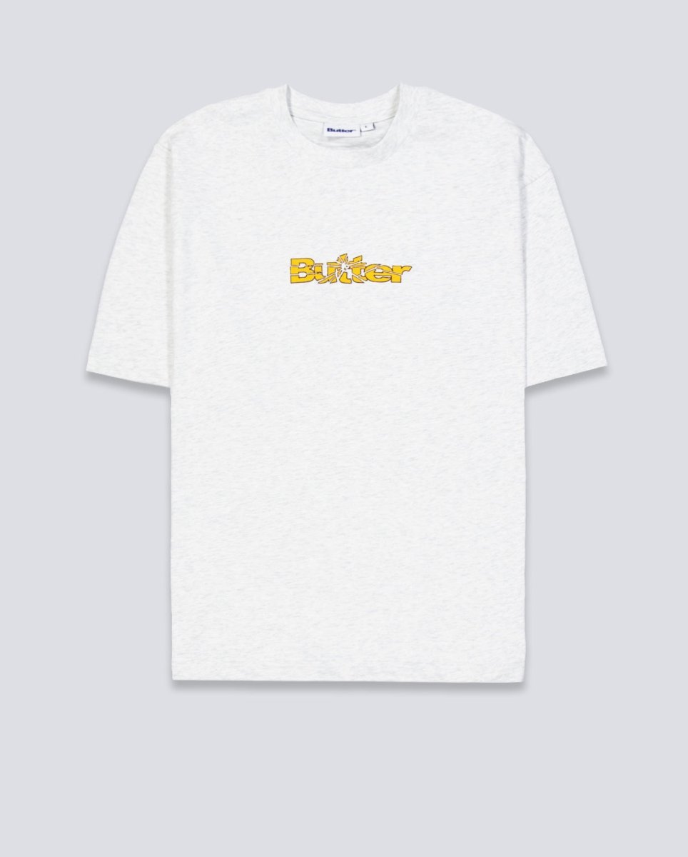 Camiseta Butter Goods Smasehd Logo Gris Unisex