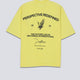 Camiseta Yuxus Flax Patterns Amarillo Unisex