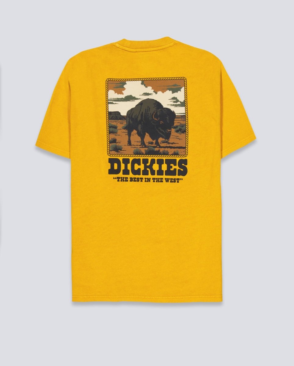 Camiseta Dickies Darrtown Amarillo Unisex