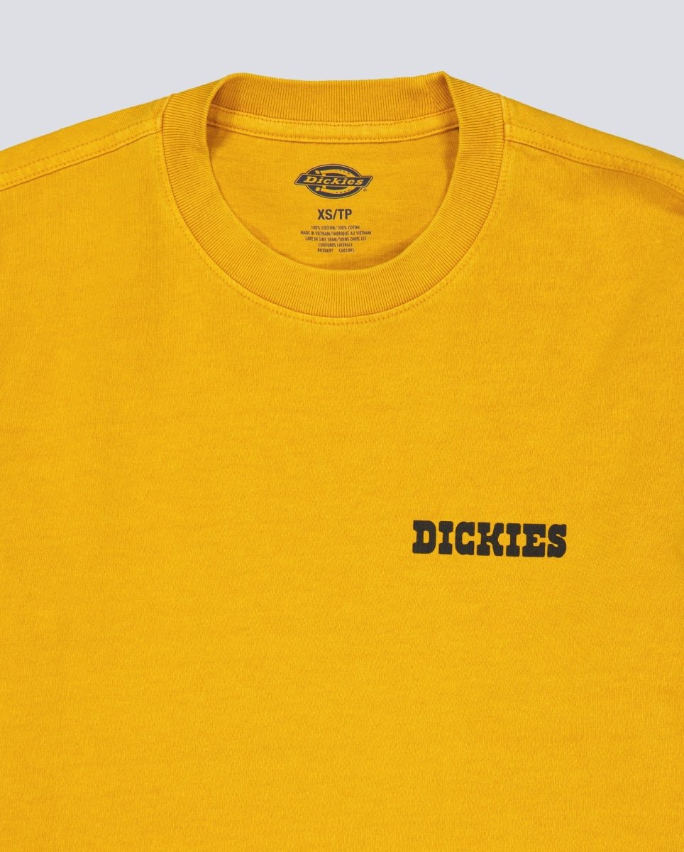 Camiseta Dickies Darrtown Amarillo Unisex