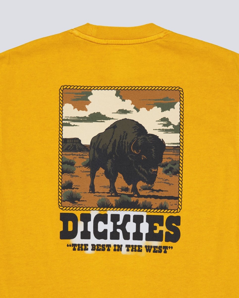 Camiseta Dickies Darrtown Amarillo Unisex