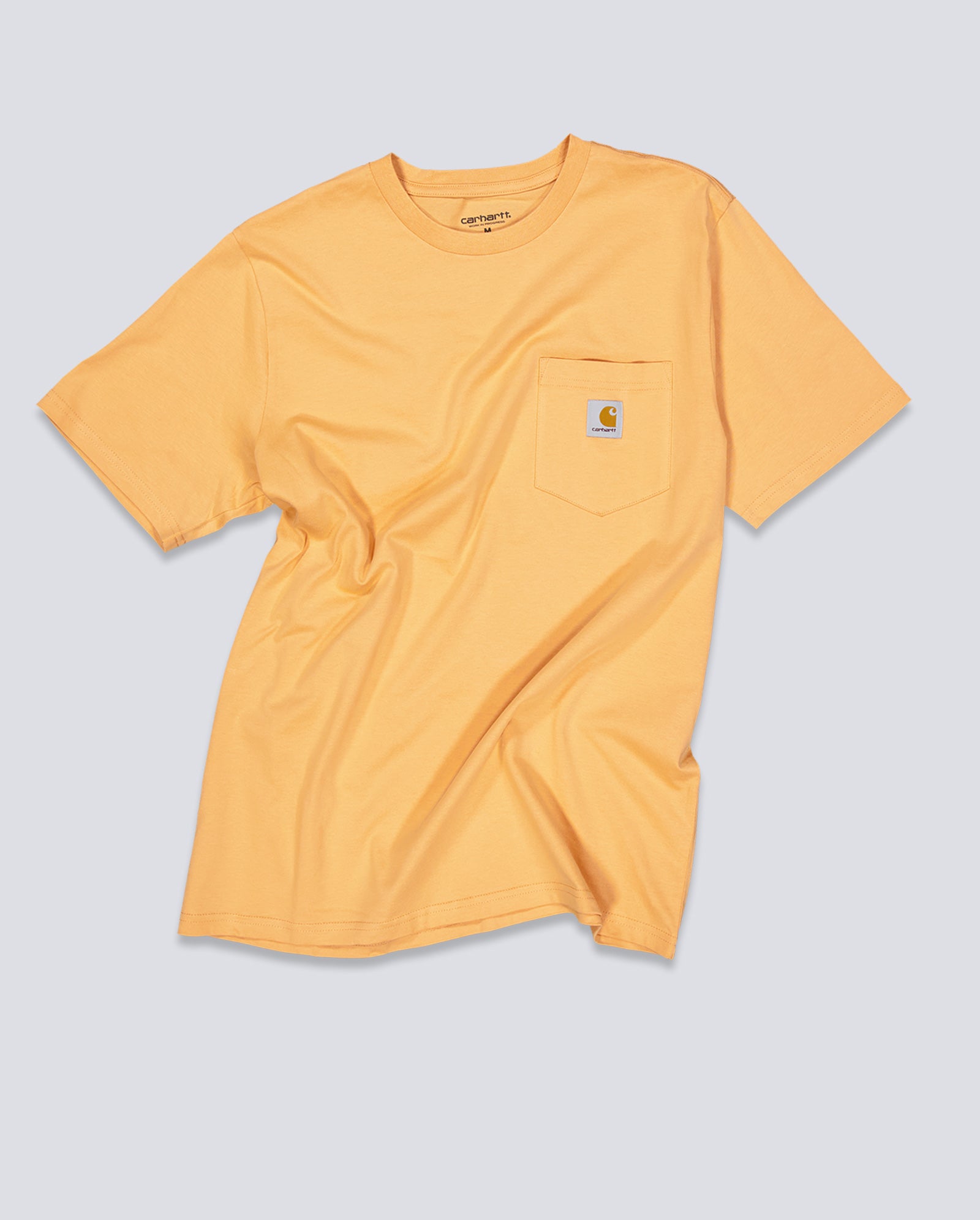 Camiseta Carhart Wip Pocket Naranja Unisex
