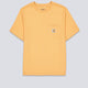 Camiseta Carhart Wip Pocket Naranja Unisex