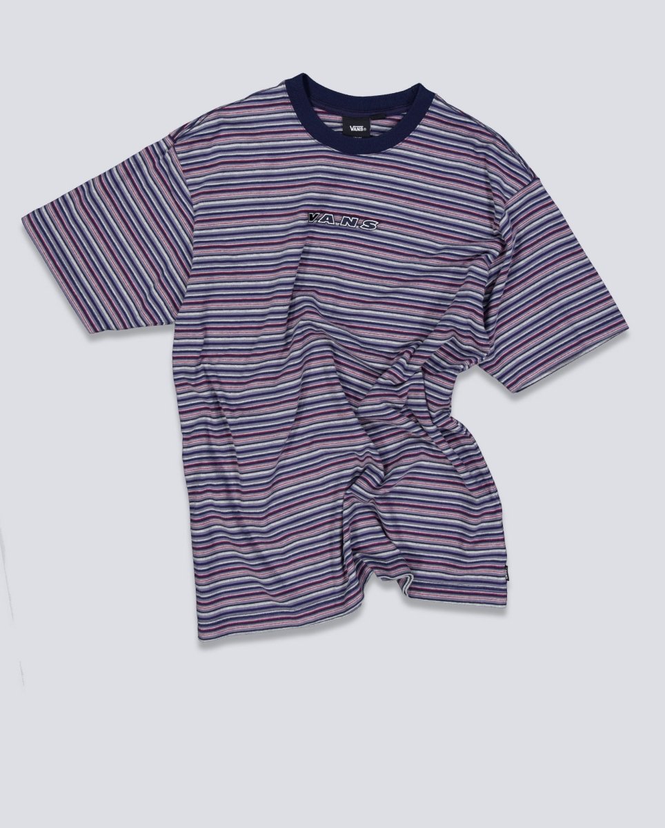 Camiseta Vans Cameron Stripe Knit Azul Unisex