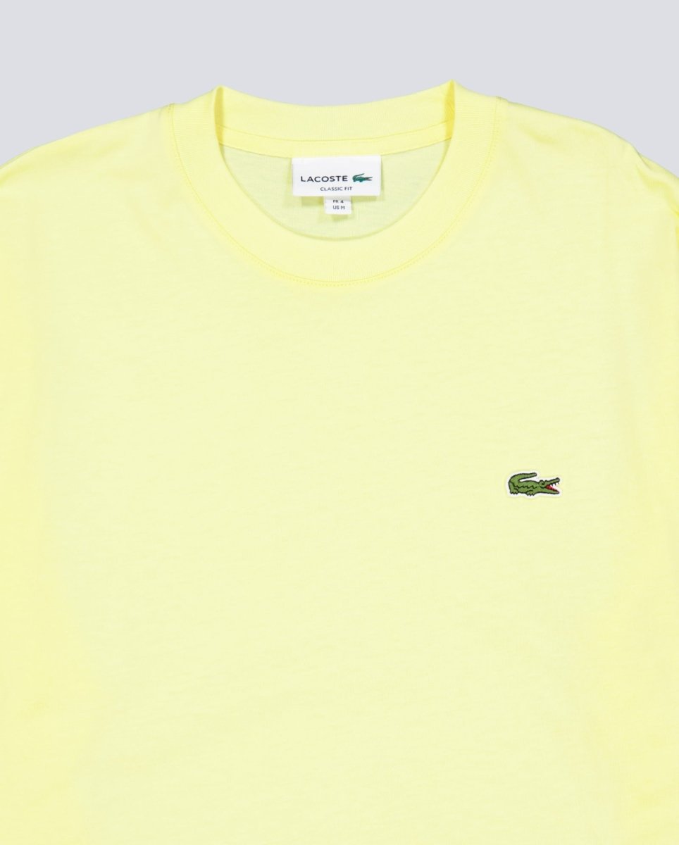 Camiseta Lacoste Amarilla Unisex