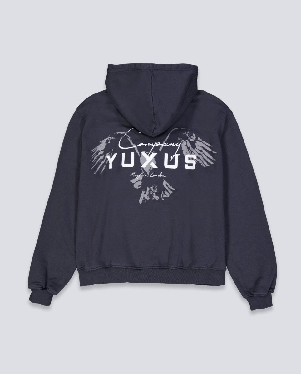 Sudadera Yuxus Imperial Mayfair Hoodie Azul Unisex