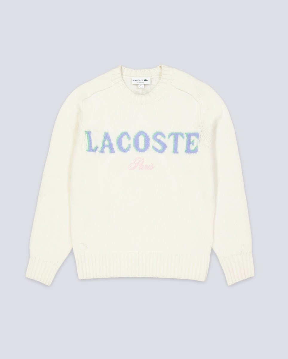 Jersey Lacoste Tricot Beige Unisex