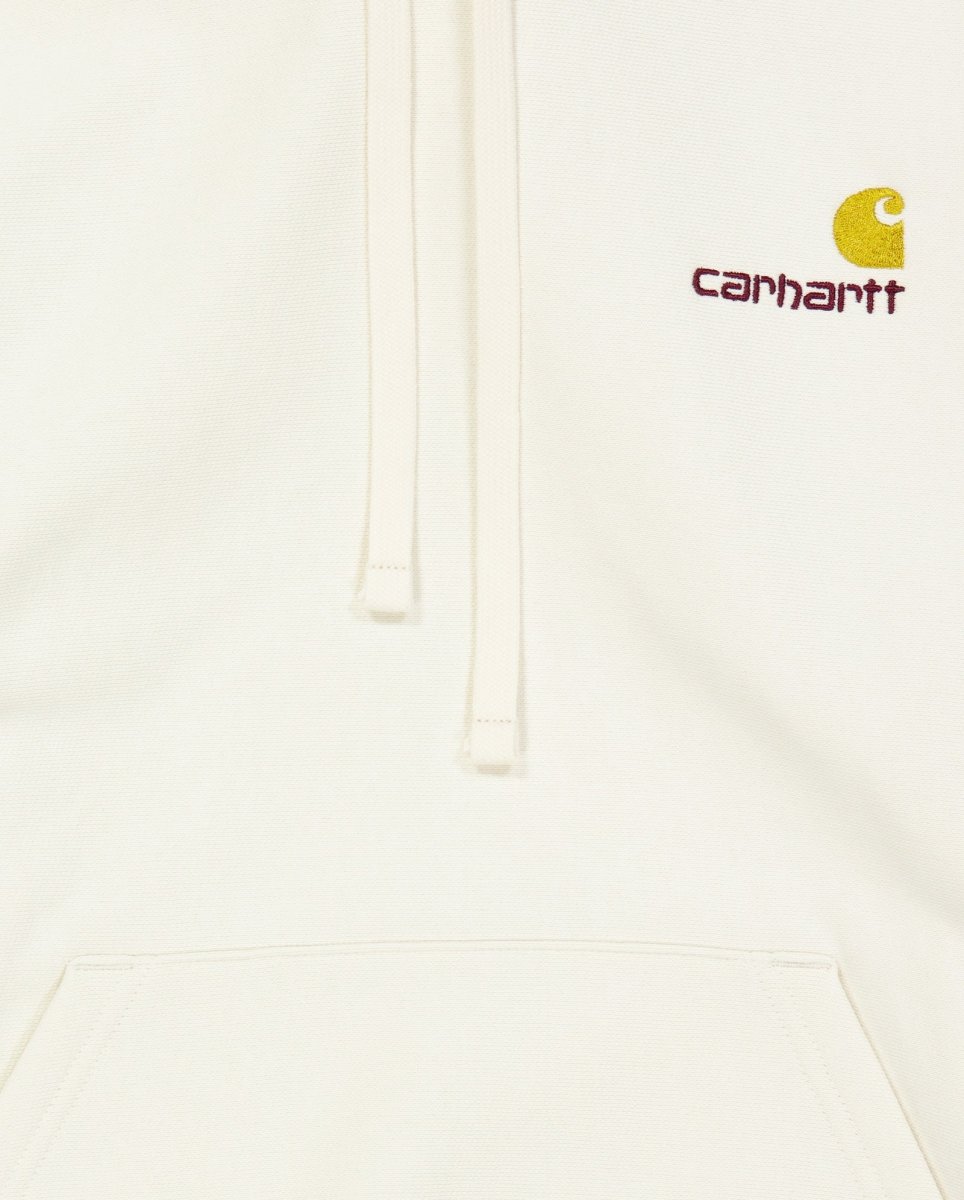 Sudadera Carhartt WIP American Script Hoodie Beige Unisex