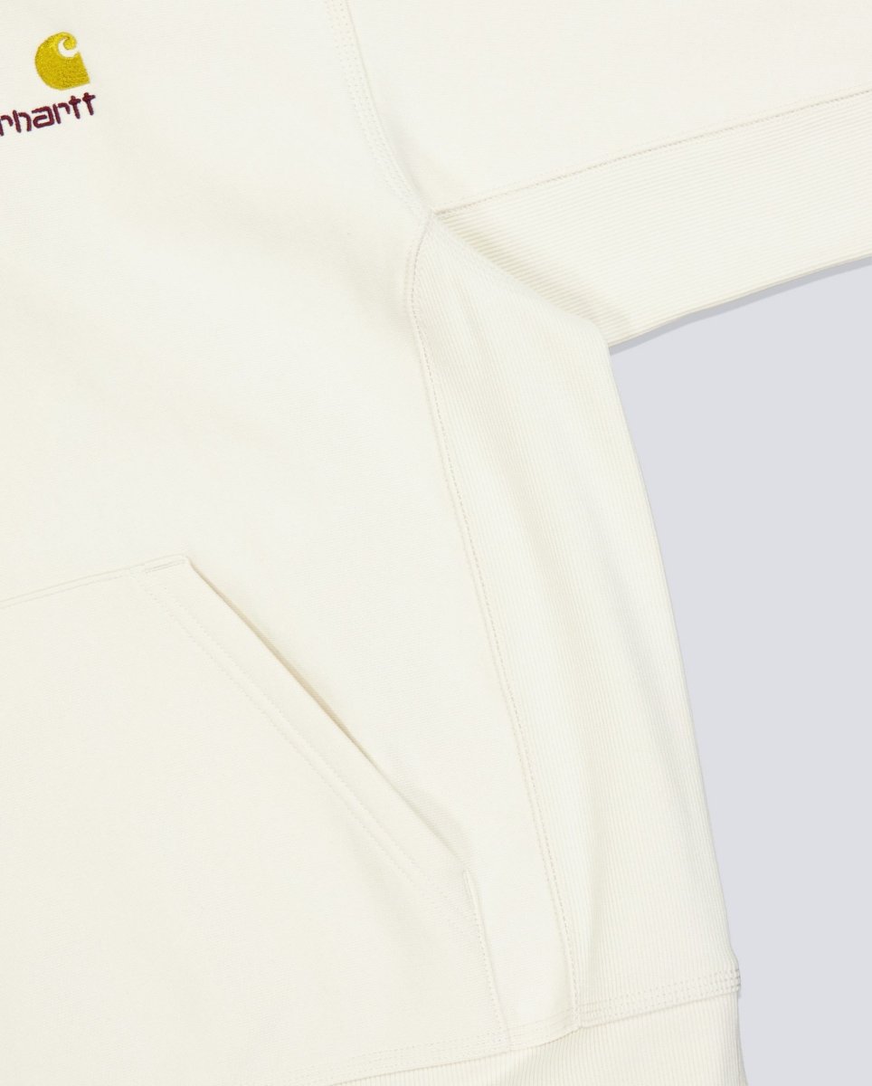 Sudadera Carhartt WIP American Script Hoodie Beige Unisex