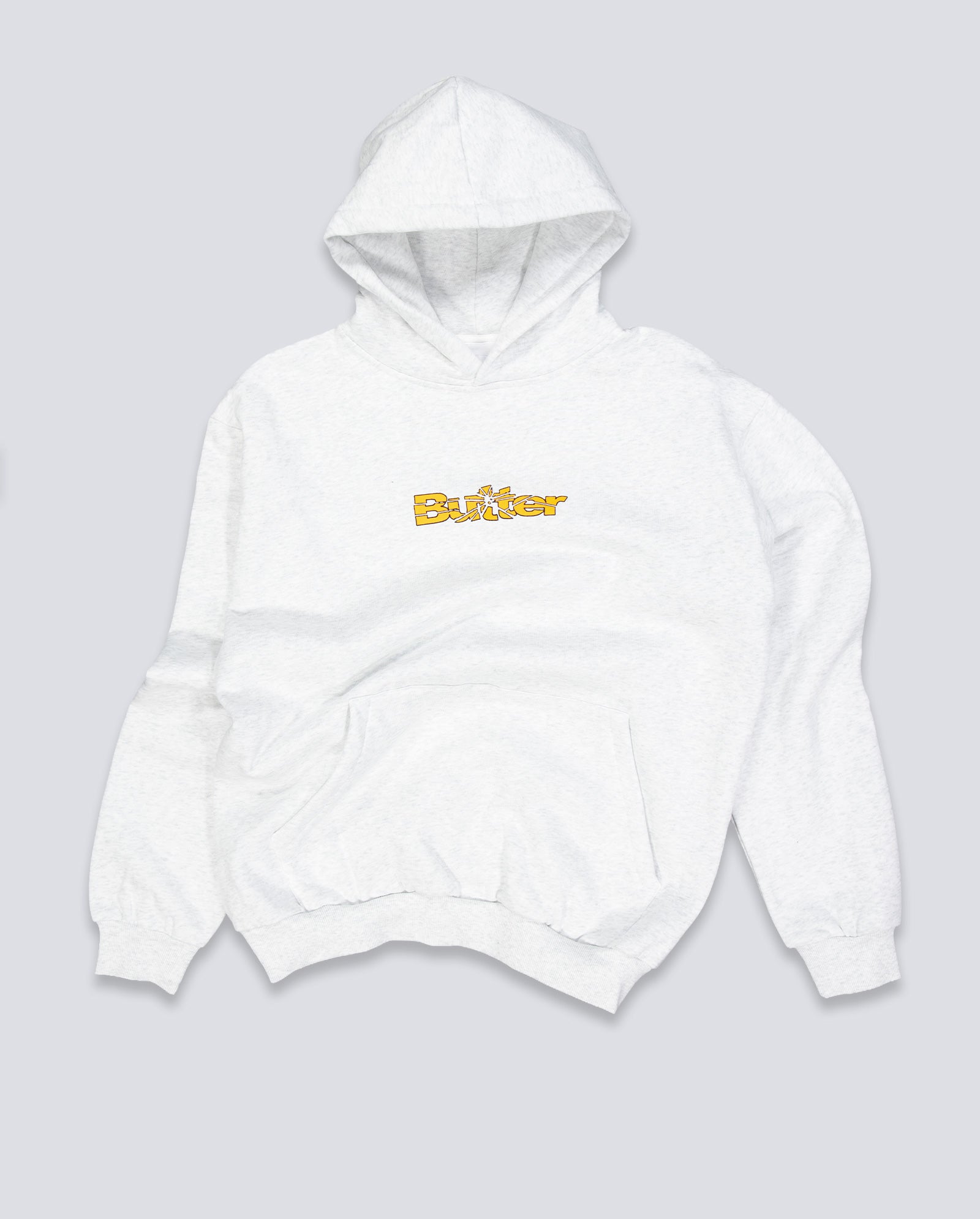 Sudadera Butter Goods Smashed Logo Gris Unisex