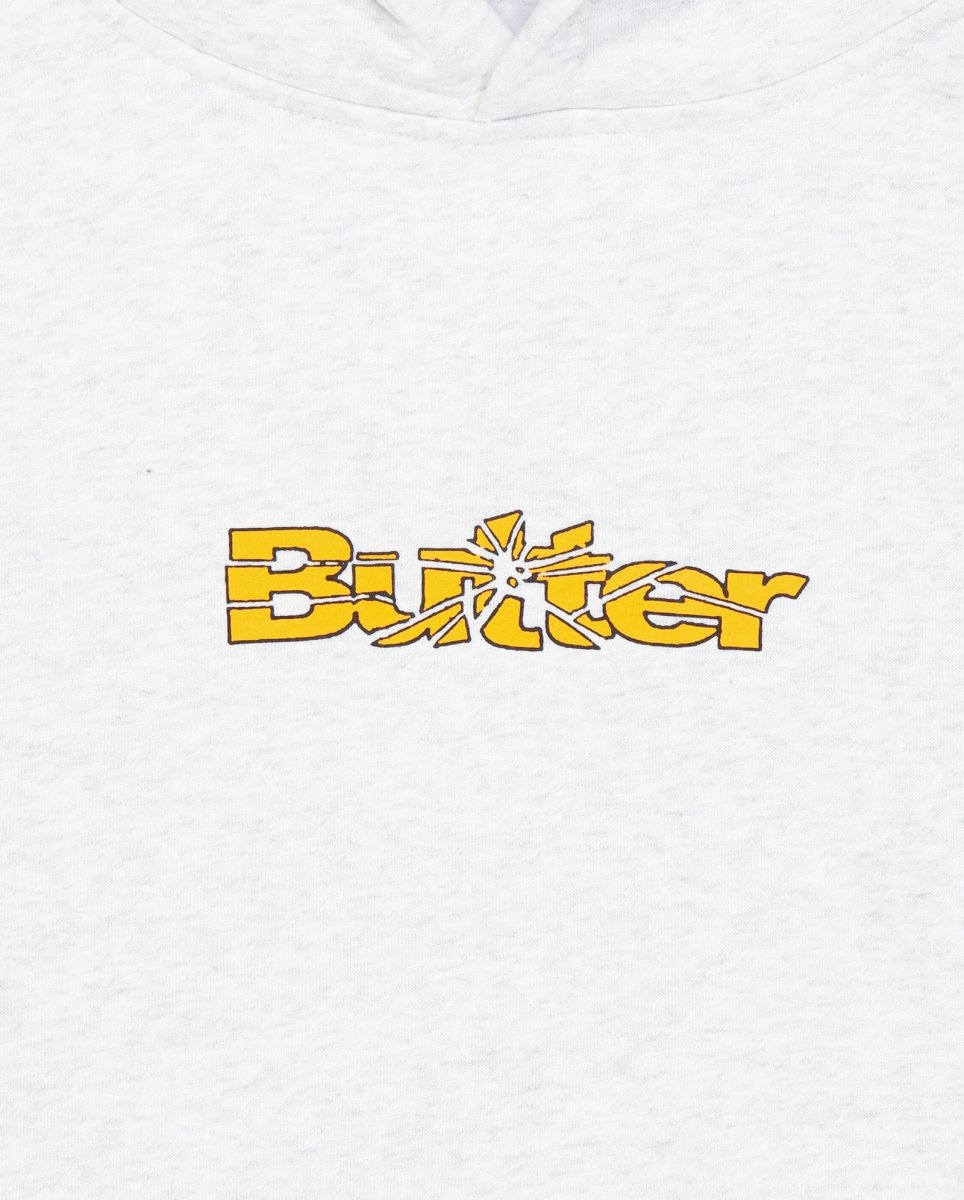 Sudadera Butter Goods Smashed Logo Gris Unisex
