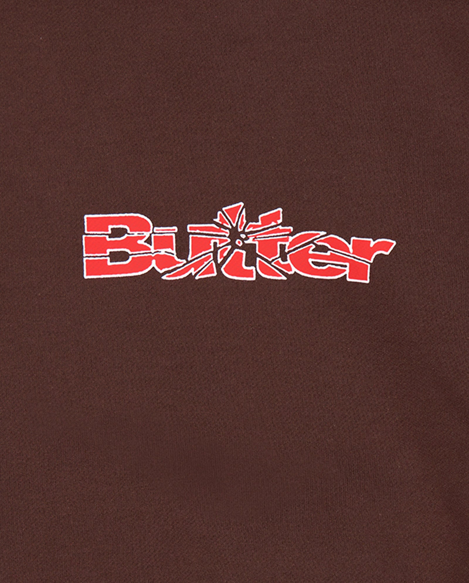 Sudadera Butter Goods Smashed Logo Marrón Unisex
