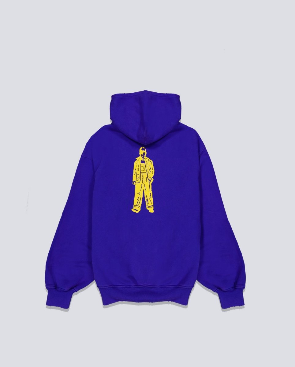 Chaqueta We Are Not Friends Cowboy Zip Azul Unisex