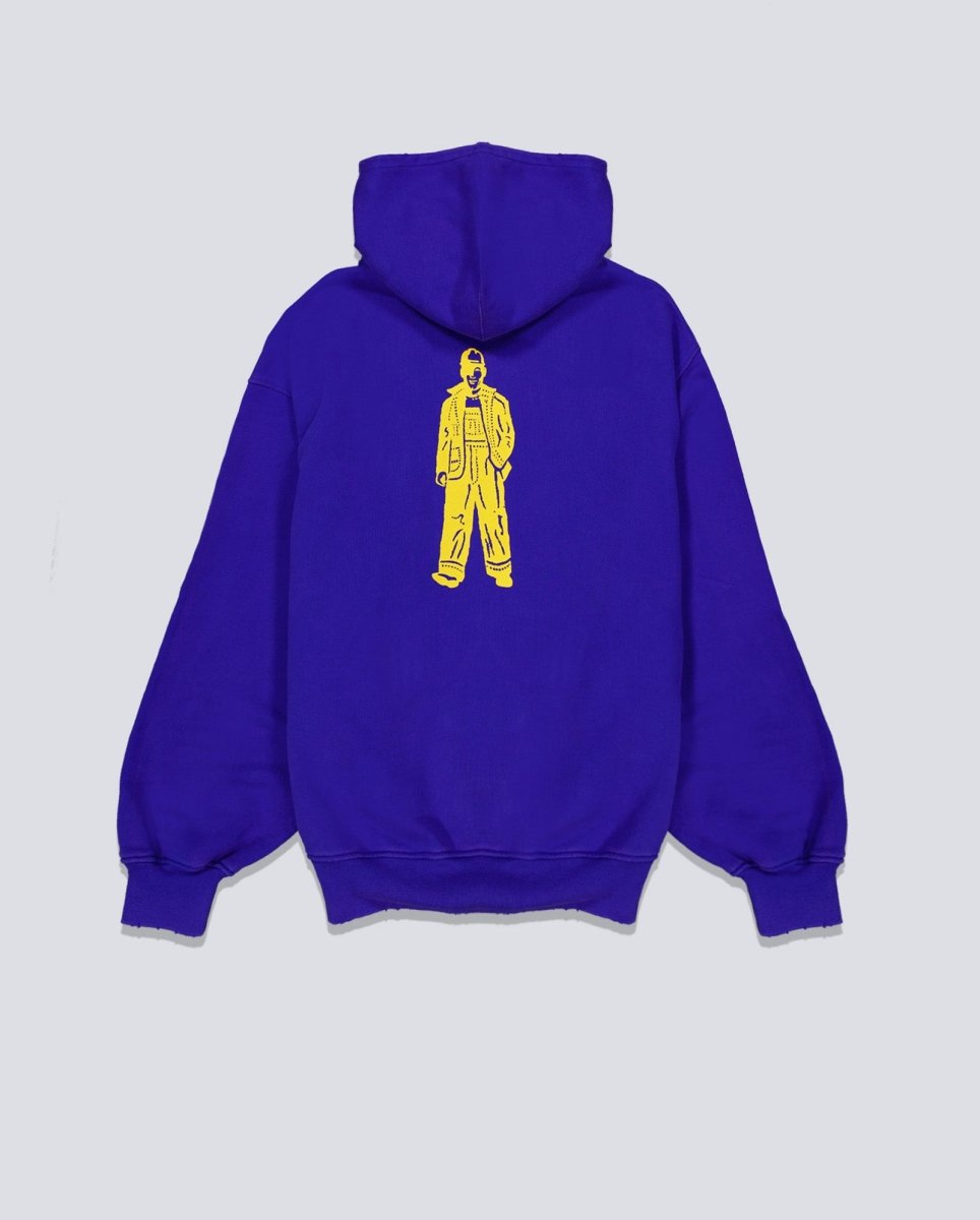 Chaqueta We Are Not Friends Cowboy Zip Azul Unisex
