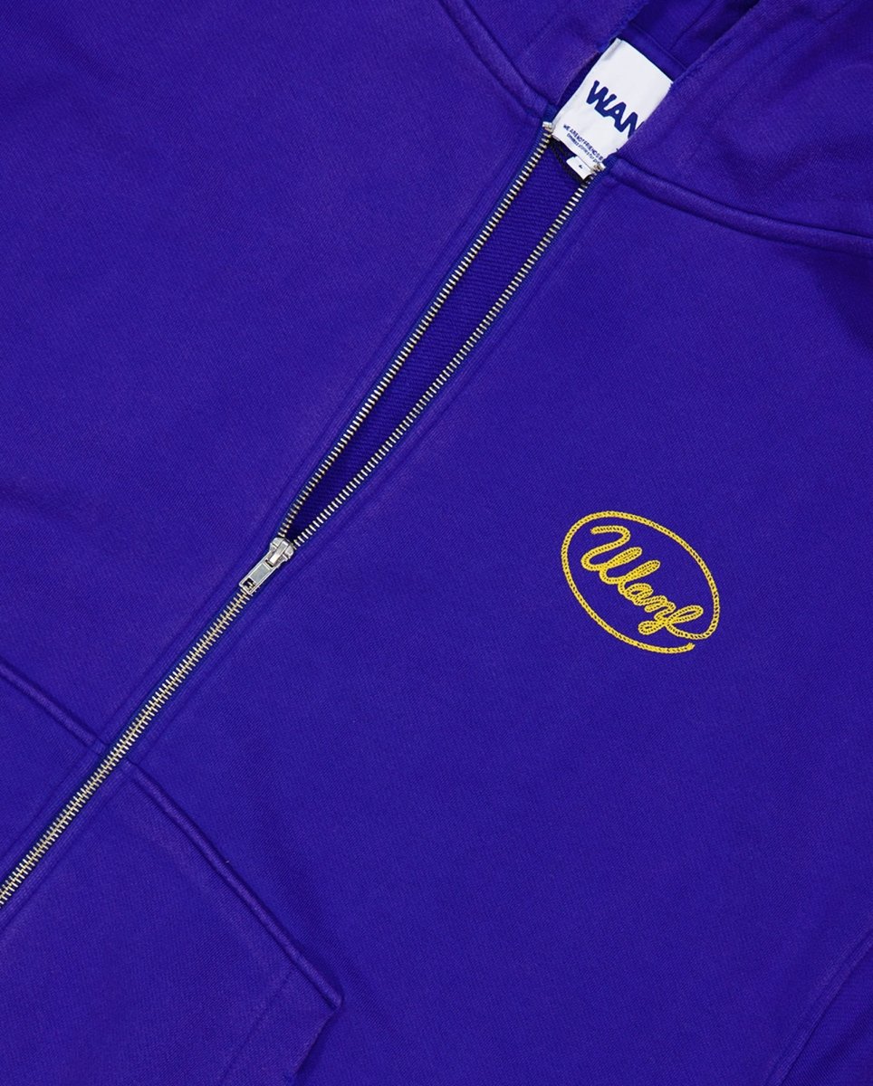 Chaqueta We Are Not Friends Cowboy Zip Azul Unisex