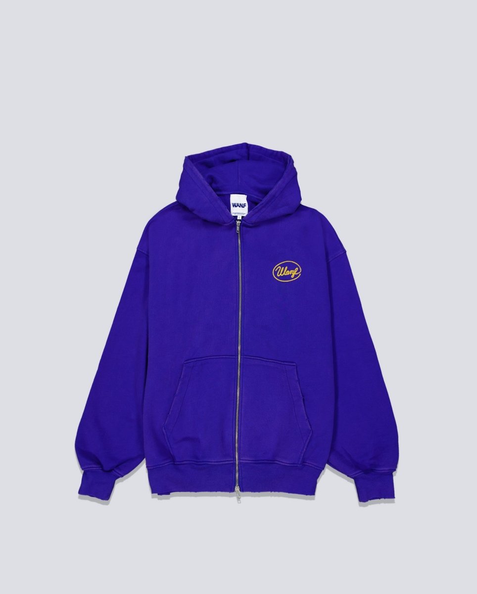 Chaqueta We Are Not Friends Cowboy Zip Azul Unisex