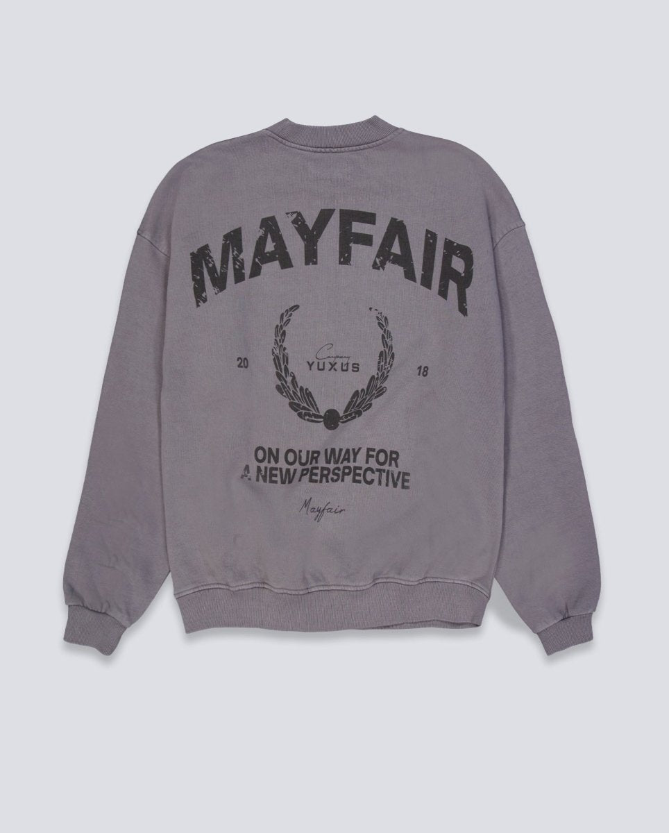 Sudadera Yuxus Mayfair Gris Unisex