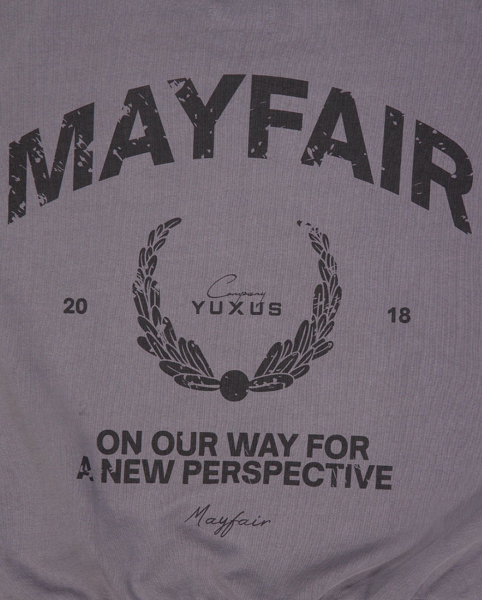 Sudadera Yuxus Mayfair Gris Unisex