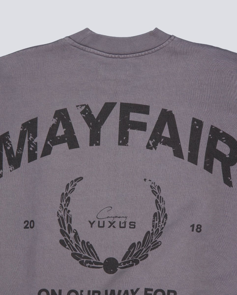 Sudadera Yuxus Mayfair Gris Unisex