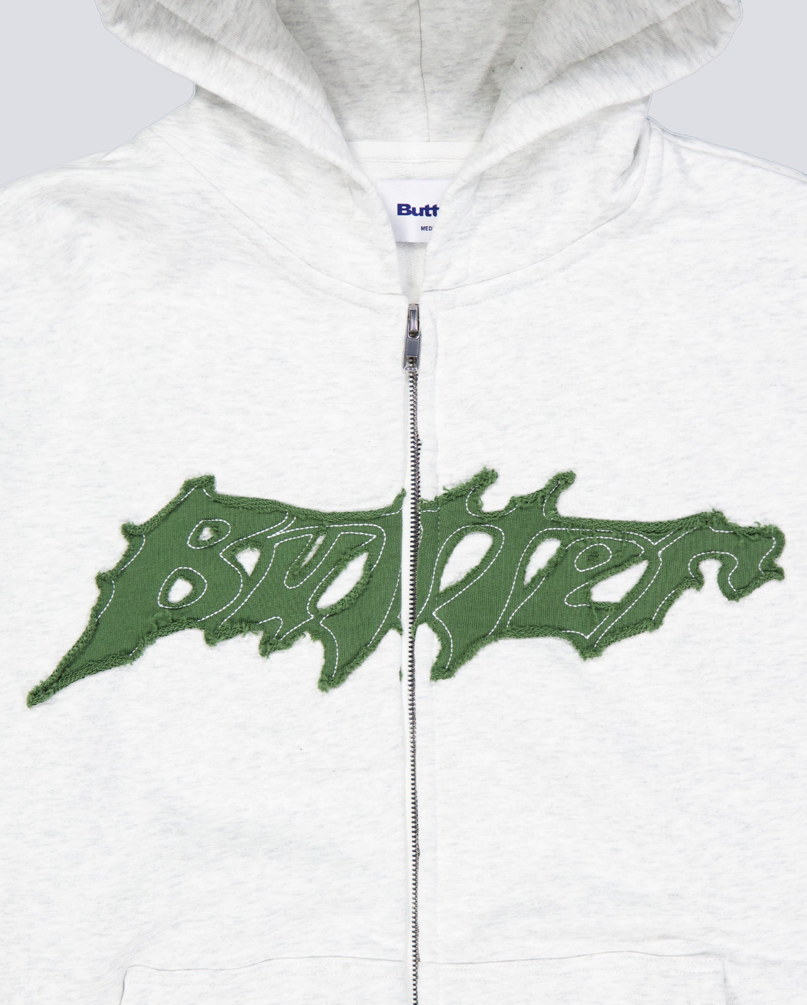 Chaqueta Butter Goods Amplify Zip-Thru Gris Unisex