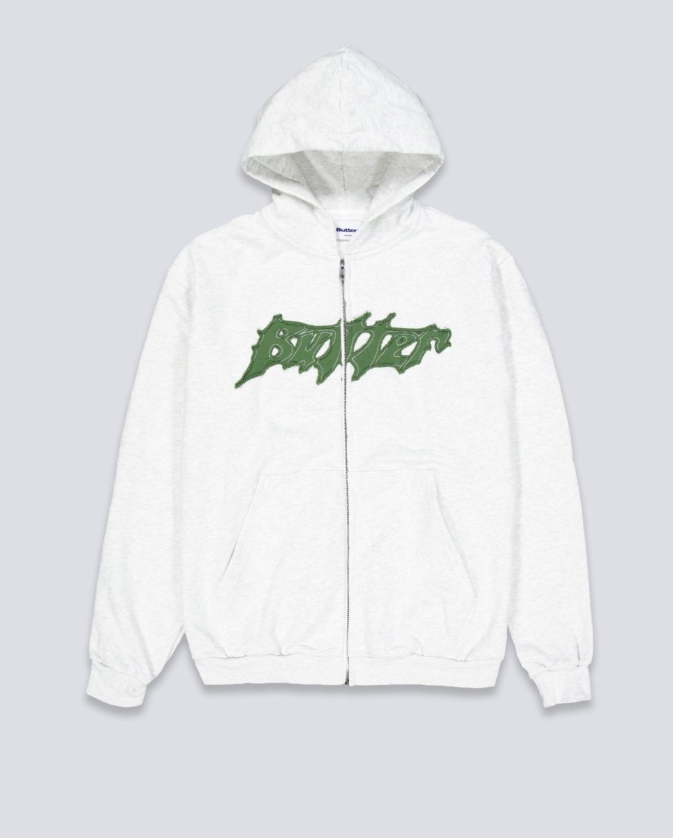 Chaqueta Butter Goods Amplify Zip-Thru Gris Unisex