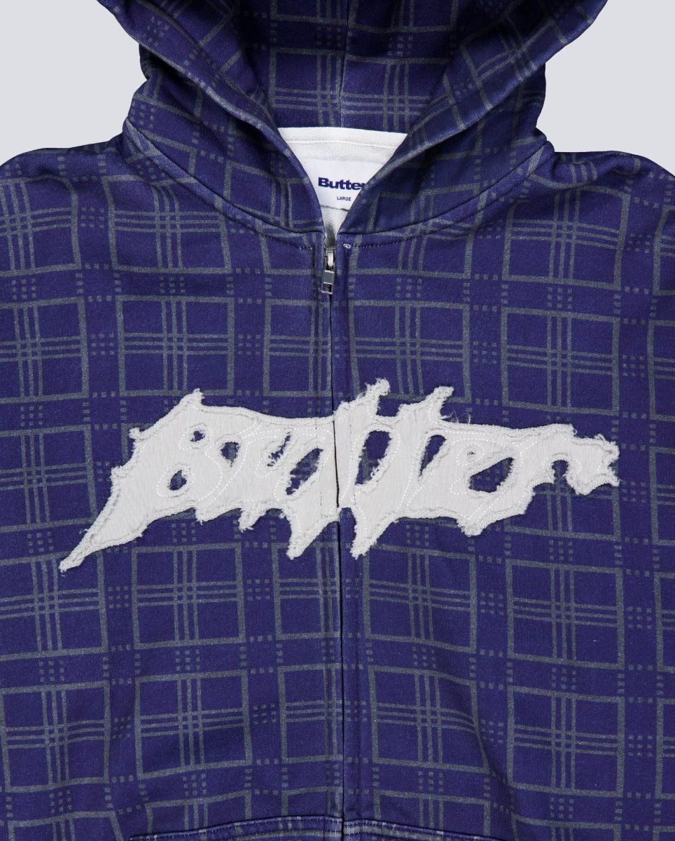 Chaqueta Butter Goods Amplify Zip-Thru Gris Unisex