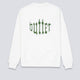 Sudadera Butter Goods Cut Out Applique Gris Unisex