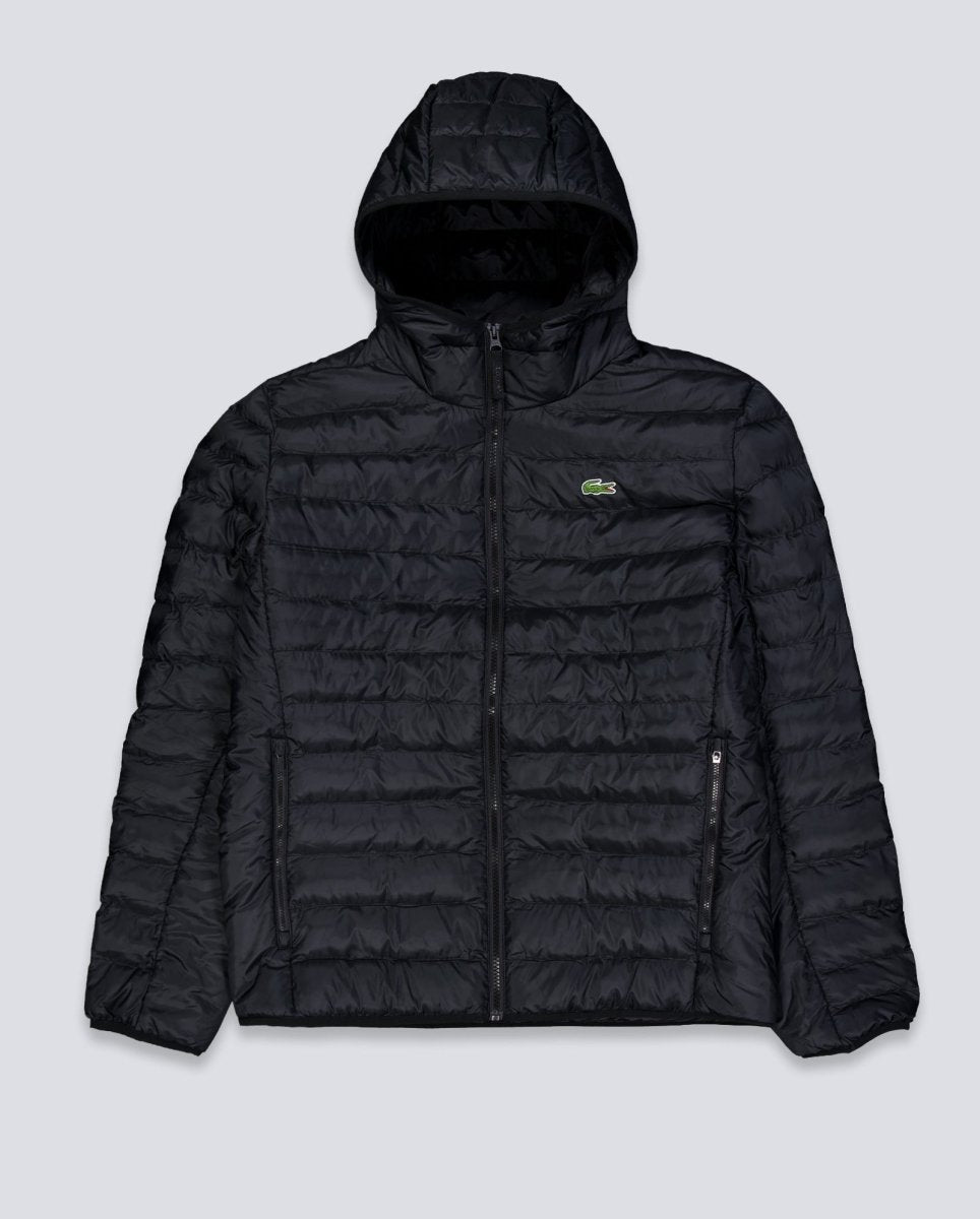 Chaqueta De Plumas Lacoste Blouson Negro Hombre